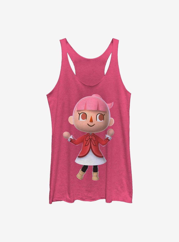 Animal Crossing Female Villager Womens Tank Top