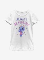 Animal Crossing Rosie Be Yourself Youth Girls T-Shirt