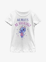 Animal Crossing Rosie Be Yourself Youth Girls T-Shirt