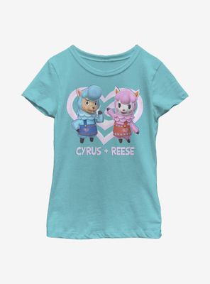Animal Crossing Cyrus And Reese Youth Girls T-Shirt