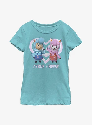 Animal Crossing Cyrus And Reese Youth Girls T-Shirt