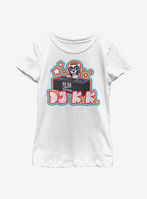 Animal Crossing DJ K.K. Starry Pop Youth Girls T-Shirt