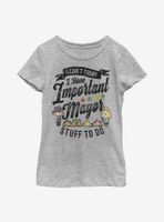 Animal Crossing Important Mayor Stuff Youth Girls T-Shirt