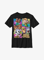 Animal Crossing Neon Characters Youth T-Shirt