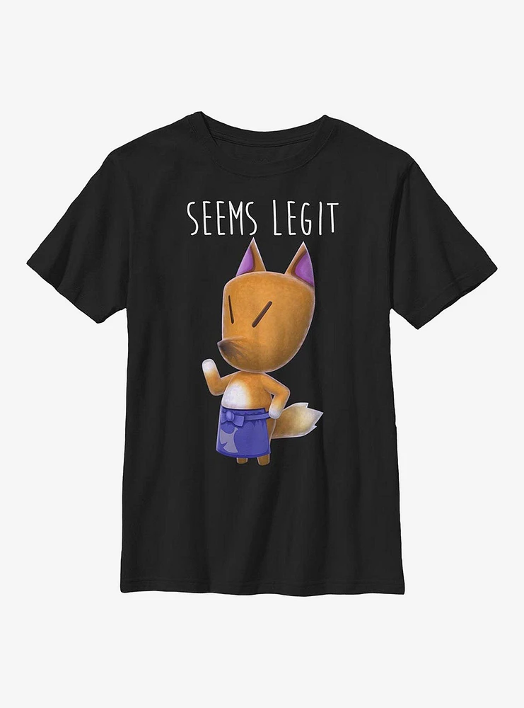 Animal Crossing Redd Seems Legit Youth T-Shirt