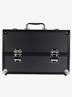 Caboodles Primped & Polished Train Case Black