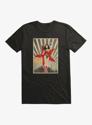 DC Comics Wonder Woman Star Poster T-Shirt