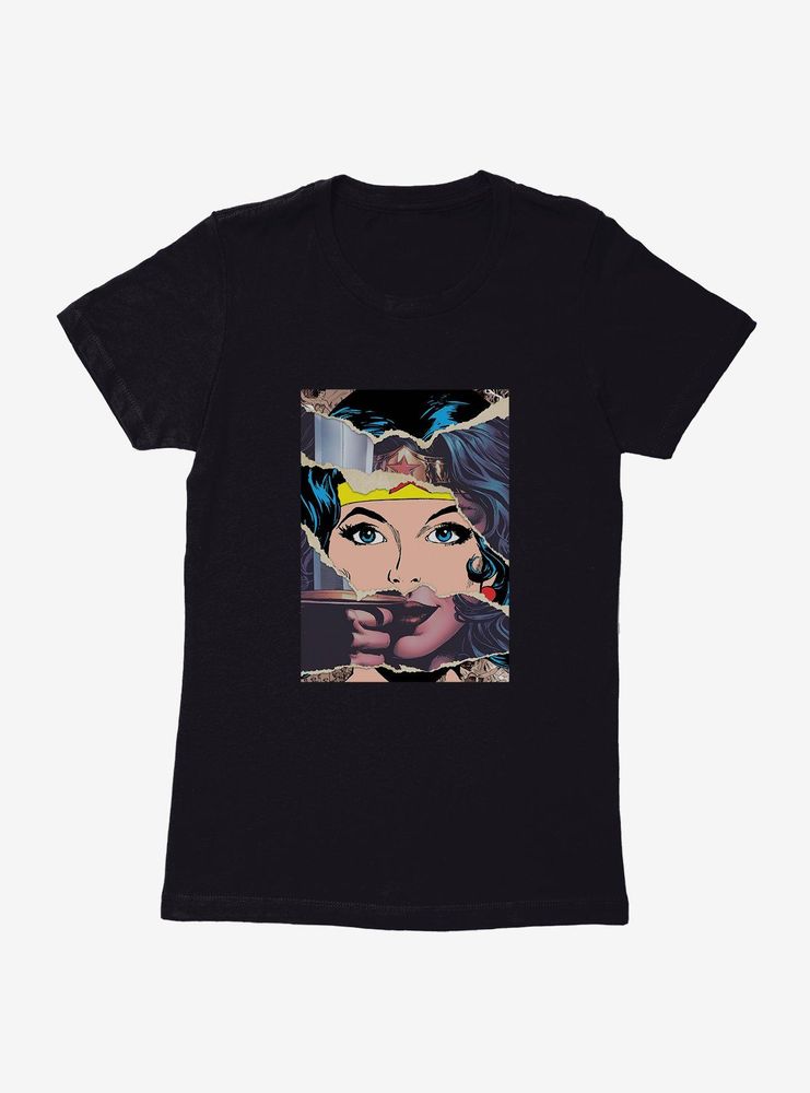 DC Comics Wonder Woman All The Faces Womens T-Shirt