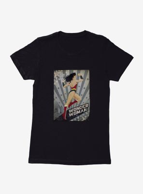 DC Comics Wonder Woman Charge Womens T-Shirt