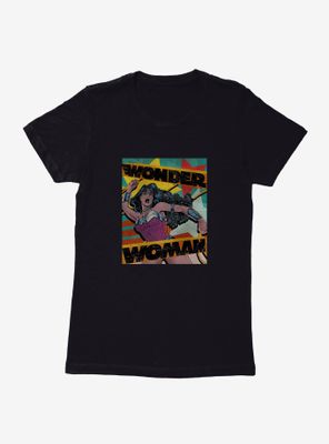 DC Comics Wonder Woman Golden Banner Womens T-Shirt
