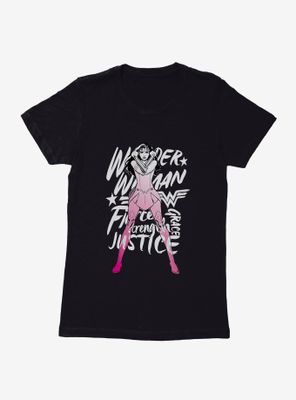 DC Comics Wonder Woman Grace And Strength Womens T-Shirt