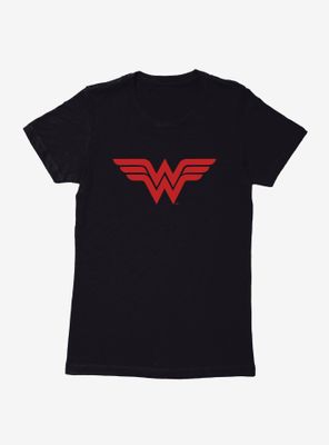 DC Comics Wonder Woman Large Logo Womens T-Shirt