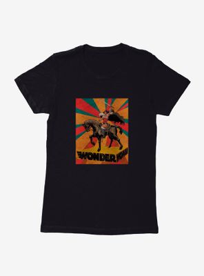 DC Comics Wonder Woman Horse Womens T-Shirt