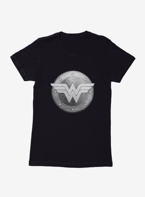 DC Comics Wonder Woman Sketch Shield Womens T-Shirt