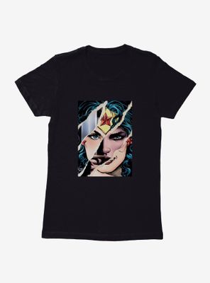 DC Comics Wonder Woman Warrior Face Womens T-Shirt