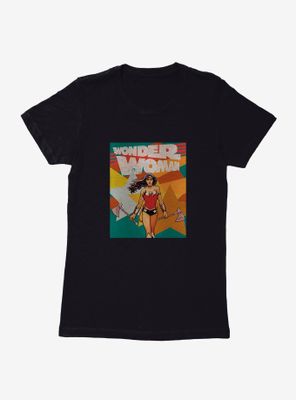 DC Comics Wonder Woman Stars And Lasso Womens T-Shirt