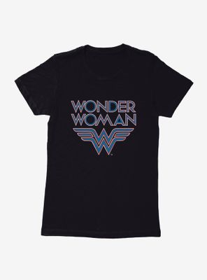 DC Comics Wonder Woman Purple Womens T-Shirt