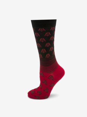Star Wars Darth Vader Red Ombre Socks