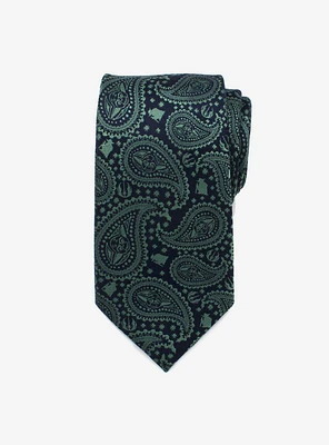 Star Wars Yoda Green Paisley Tie