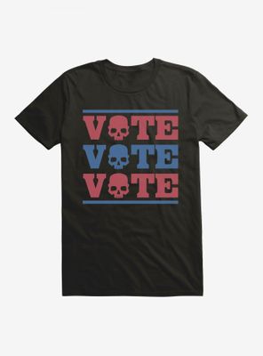 Voting Humor Skully Vote T-Shirt