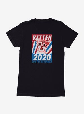 Voting Humor KITTEH 2020 Womens T-Shirt