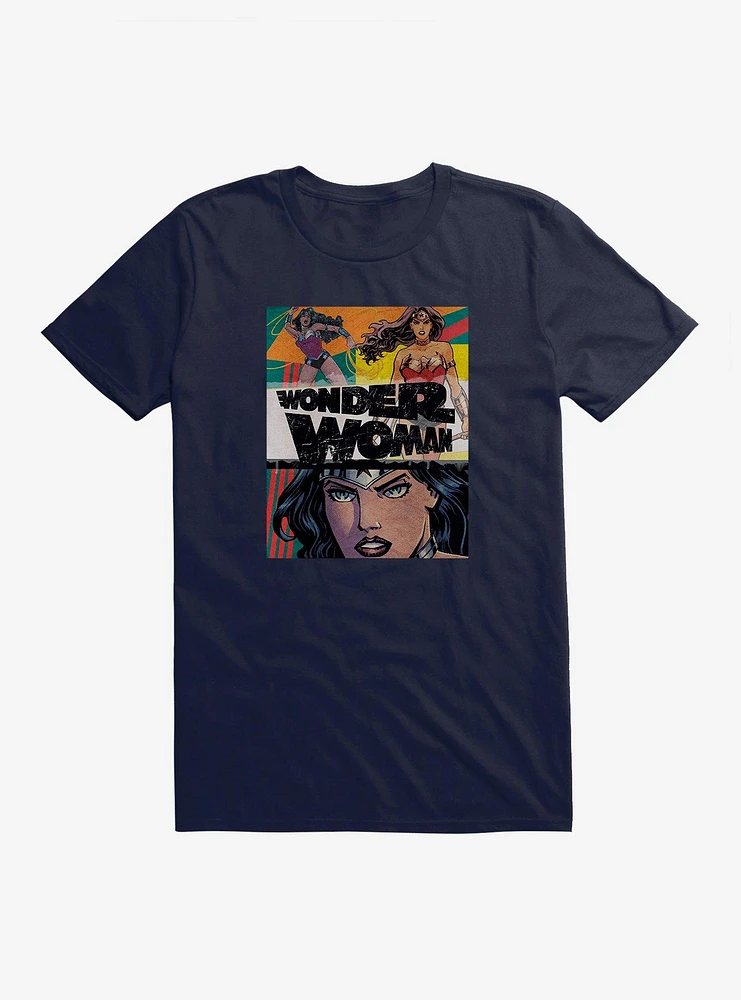 DC Comics Wonder Woman Comic Art T-Shirt