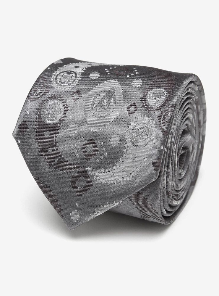 Marvel Avengers Paisley Icons Print Tie