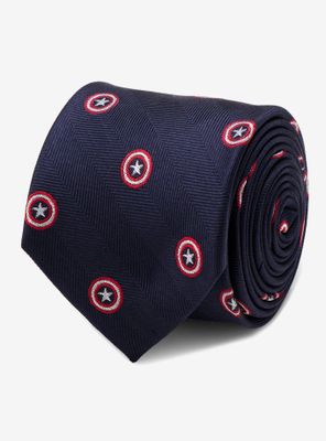 Marvel Captain America Navy Tie