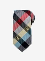 Marvel Comics Plaid Tie