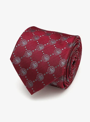 Game Of Thrones Targaryen Dragon Scattered Tie