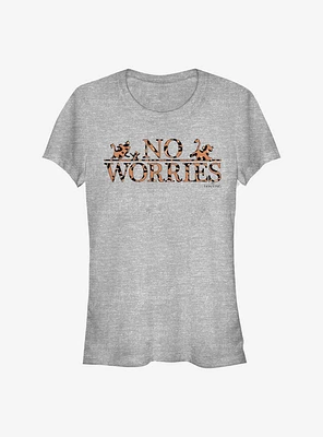 Disney Lion King No Worries Leopard Fill Girls T-Shirt