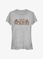 Disney Lion King No Worries Leopard Fill Girls T-Shirt