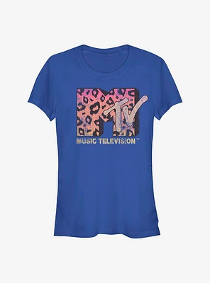 MTV Leopard Print Girls T-Shirt