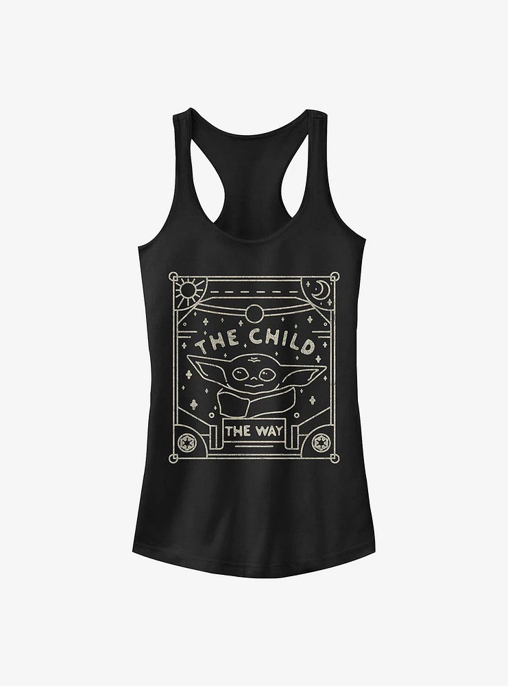 Star Wars The Mandalorian Child Tarot Girls Tank