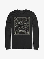 Star Wars The Mandalorian Child Tarot Long-Sleeve T-Shirt