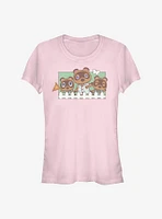 Animal Crossing: New Horizons Nook Family Girls T-Shirt