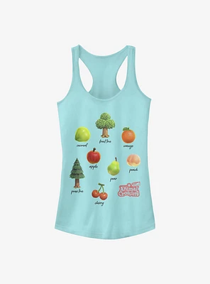 Nintendo Animal Crossing Fruits And Trees Girls Tank