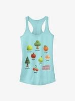 Nintendo Animal Crossing Fruits And Trees Girls Tank