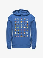 Nintendo Animal Crossing Character Heads Hoodie