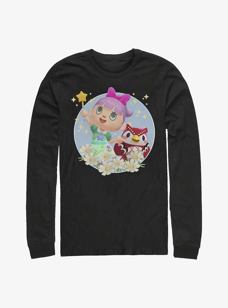 Nintendo Animal Crossing Celeste & Wand Long-Sleeve T-Shirt