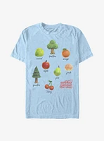 Nintendo Animal Crossing Fruits And Trees T-Shirt
