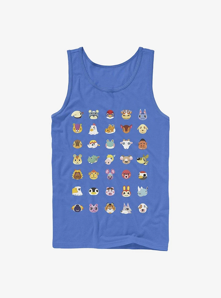 Nintendo Animal Crossing Character Heads Tank