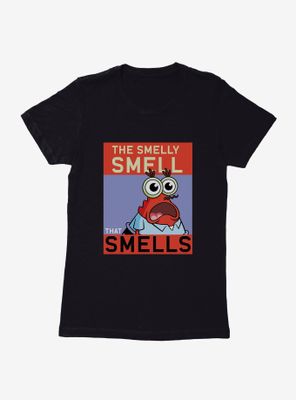 SpongeBob SquarePants Mr. Krabs Smelly Smell Womens T-Shirt