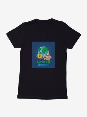 SpongeBob SquarePants Earth Day Yay! Womens T-Shirt