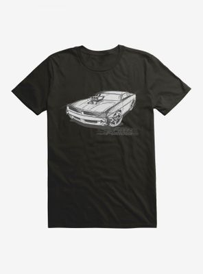 Fast & Furious Car Sketch T-Shirt