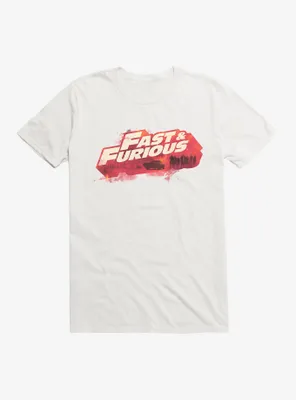 Fast & Furious Title Script Fill T-Shirt