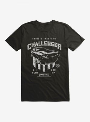 Fast & Furious Toretto's Challenger Specs T-Shirt