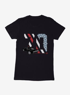 Fast & Furious 1970 Charger Patriotic Womens T-Shirt