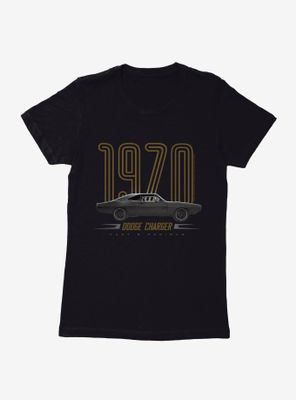 Fast & Furious 1970 Dodge Charger Womens T-Shirt