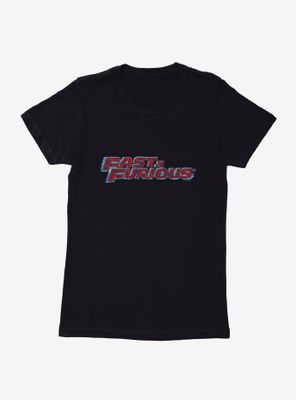 Fast & Furious Layered Logo Womens T-Shirt